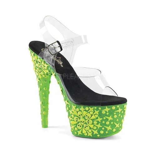Pleaser Womens Adore-708NSK Ankle-Strap Sandal Pleaser Womens Adore-708NSK Ankle-Strap Sandal